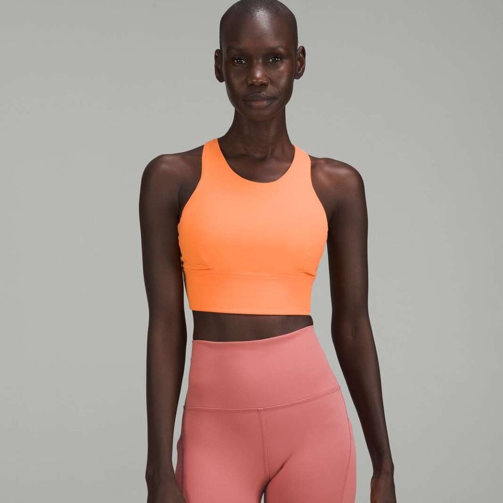 Lululemon Wunder Train Longline Bra Fade *Medium Support, C/D Cup Size 8
